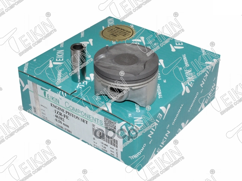 Поршень (0.5/ к-т 4 шт) Toyota Avensis (T270) 08-18 / Corolla 06-19 1ZRFE TEIKIN арт. 46382 050