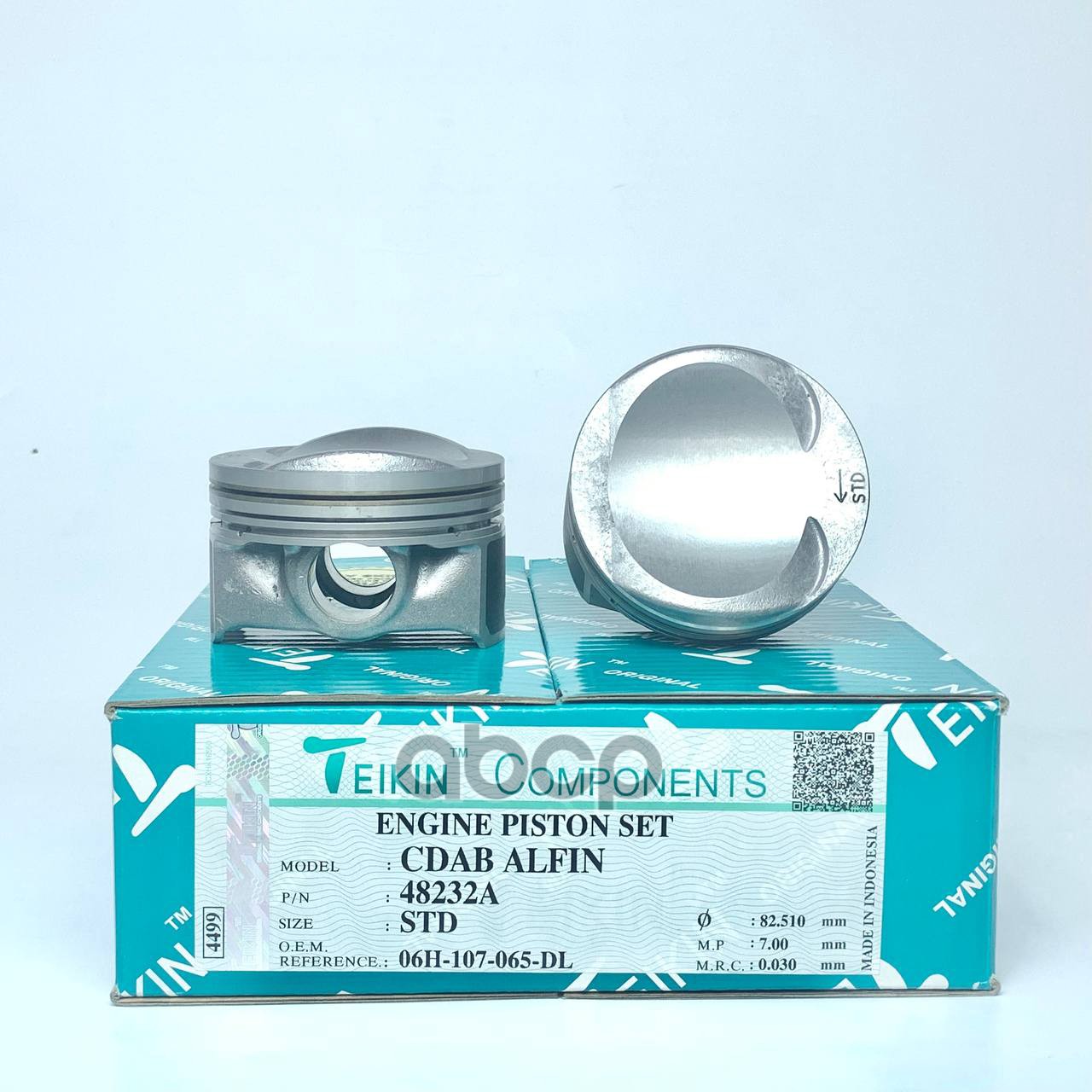 Поршень (STD/ к-т 4 шт) Audi A3 03-13 / A4 08-15 CDAA;CDAB;CDHA;CDHB TEIKIN арт. 48232A STD