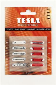 Предохранители цилиндрические 10 шт TESLA F151 TESLA арт. F151