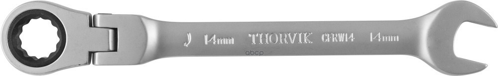 Ключ Гаечный Комбинированный Трещоточный Карданный, 14 Мм THORVIK арт. CFRW14