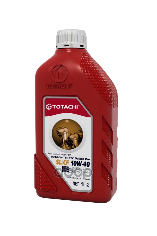 TOTACHI Масло моторное TOTACHI NIRO Optima Pro Semi-Synthetic SL/CF 10W-40 1 л 1C401