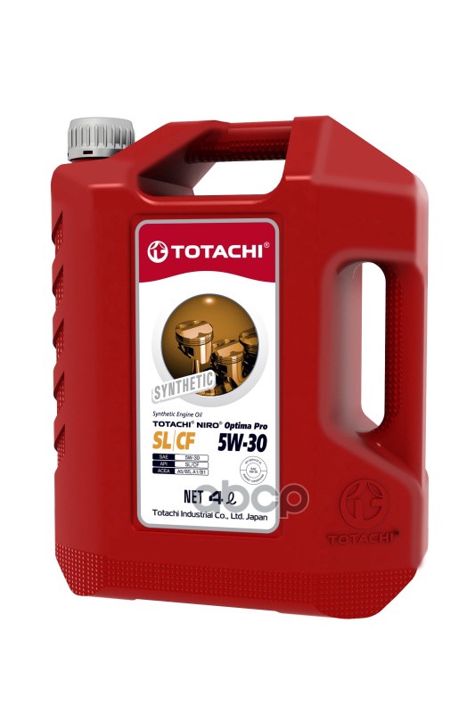 TOTACHI Масло моторное TOTACHI Optima PRO Synthetic 5W-30 синтетическое 4 л 1C804