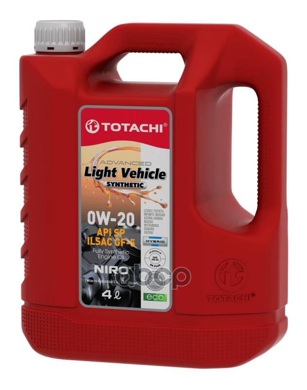 TOTACHI Масло моторное Totachi Niro Light VehicLe 0w-20 4л 1F904