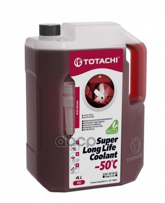 Антифриз (SUPER LLC/ 4 л./ -50 C/ красный) TOTACHI арт. 41904