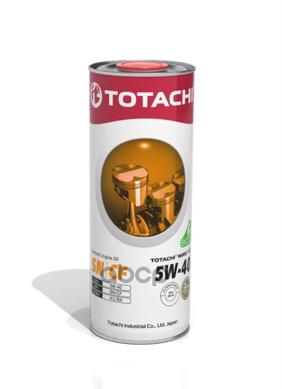 TOTACHI Масло Мотор. Totachi Niro Lv Synthetic Sncf 5W-40 1Л 4589904523533