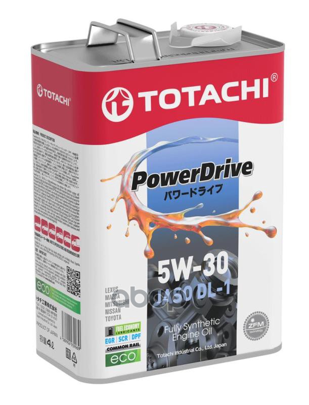 TOTACHI 5W-30 Powerdrive Fully Synthetic Dl-1 4Л (Синт. Мотор. Масло)