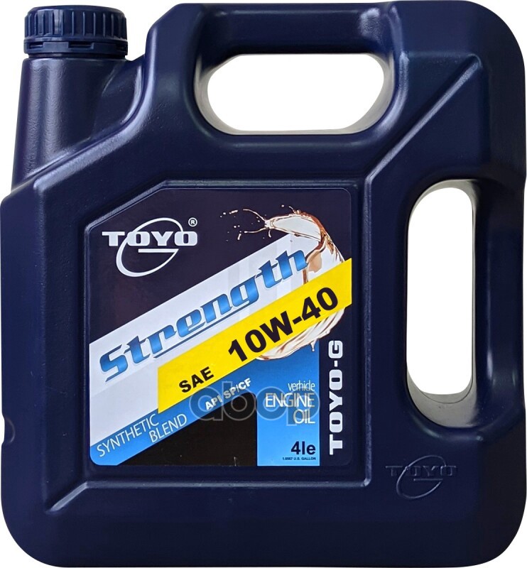 TOYO-G Масло Моторное Toyo-G Strength Sae 10W-40 Api Sp/Cf, 4 Л Toyo-G 9555131408290