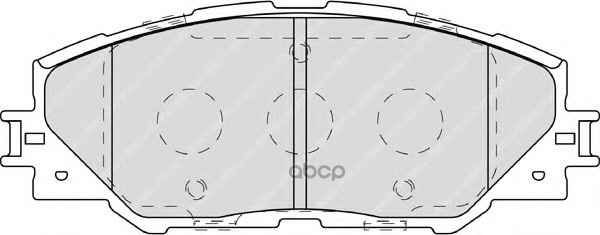 Тормозные колодки TOYOTA арт. 0446542180