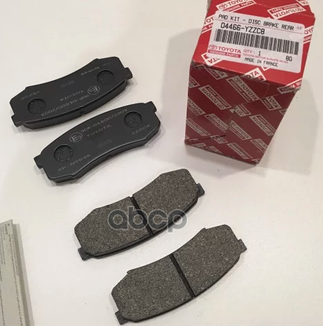 Колодки тормозные дисковые задние TOYOTA арт. 04466YZZC8