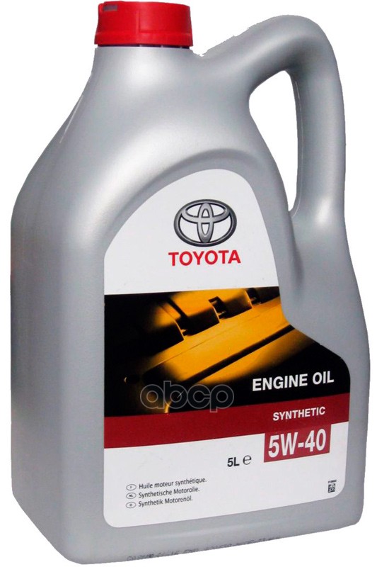 TOYOTA Масло Моторное Toyota Engine Oil 5W-40 Синтетическое 5 Л 08880-80375