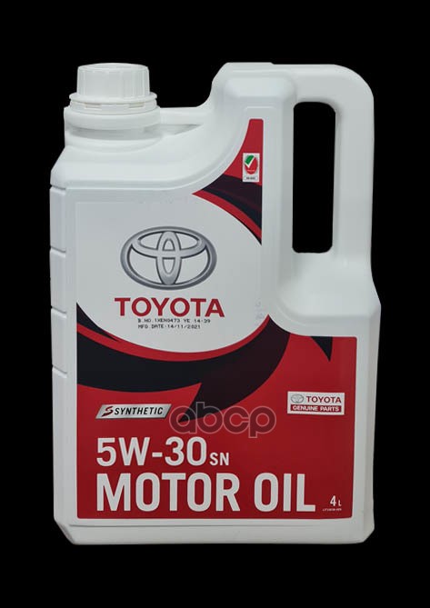 TOYOTA Масло моторное TOYOTA Engine Oil 5W-30 4 л 08880-83714