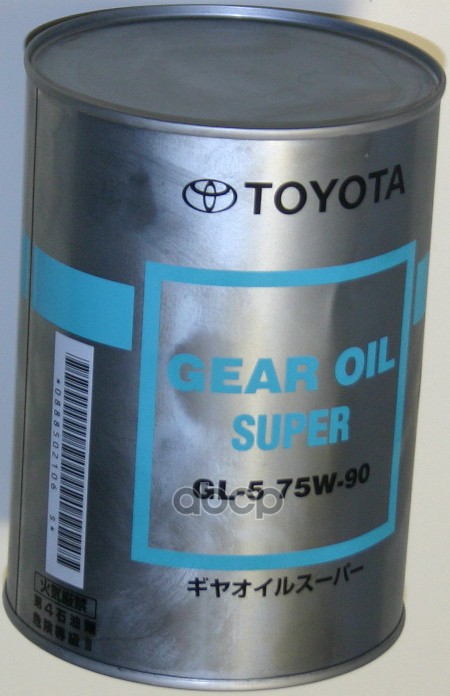 Масло трансмиссионное Toyota Gear Oil 75w90 GL-5 1л. TOYOTA арт. 08885-02106