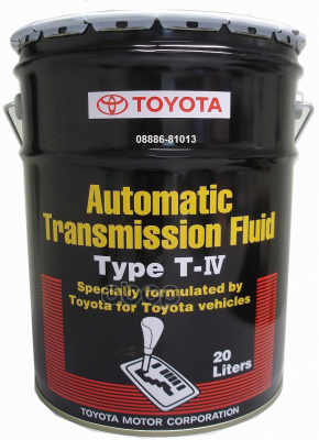 Масло Трансмиссионное Toyota Atf Type T-4 20Л (08886-01703) 08886-81013 TOYOTA арт. 08886-81013