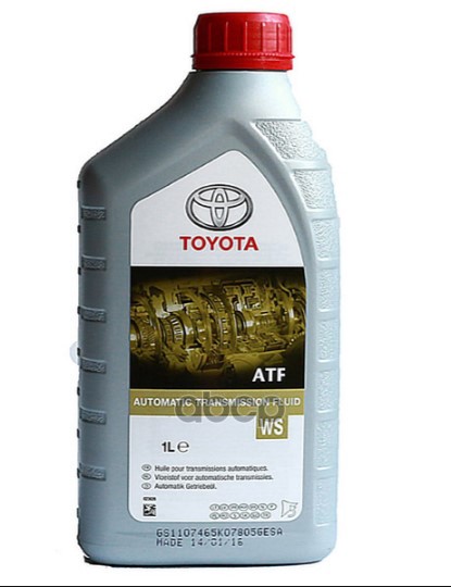 Масло трансмиссионное синтетическое ATF-WS 1л TOYOTA арт. 0888681210