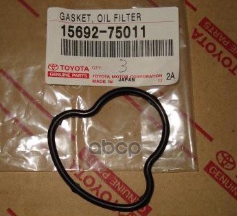 Прокладка кронштейна масляного фильтра 3RZ/2TR 4RUNNER/DYNA 200/TOYOACE/FORTUNER/HIACE/HILUX/SURF/LC TOYOTA арт. 15692-75011