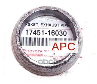Прокладка приемной трубы TOYOTA 17451-21030 TOYOTA арт. 17451-21030