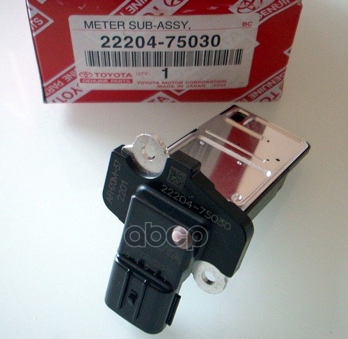 Датчик расхода воздуха Toyota C-HR 16-23 / Corolla 18-22 TOYOTA арт. 22204-75030