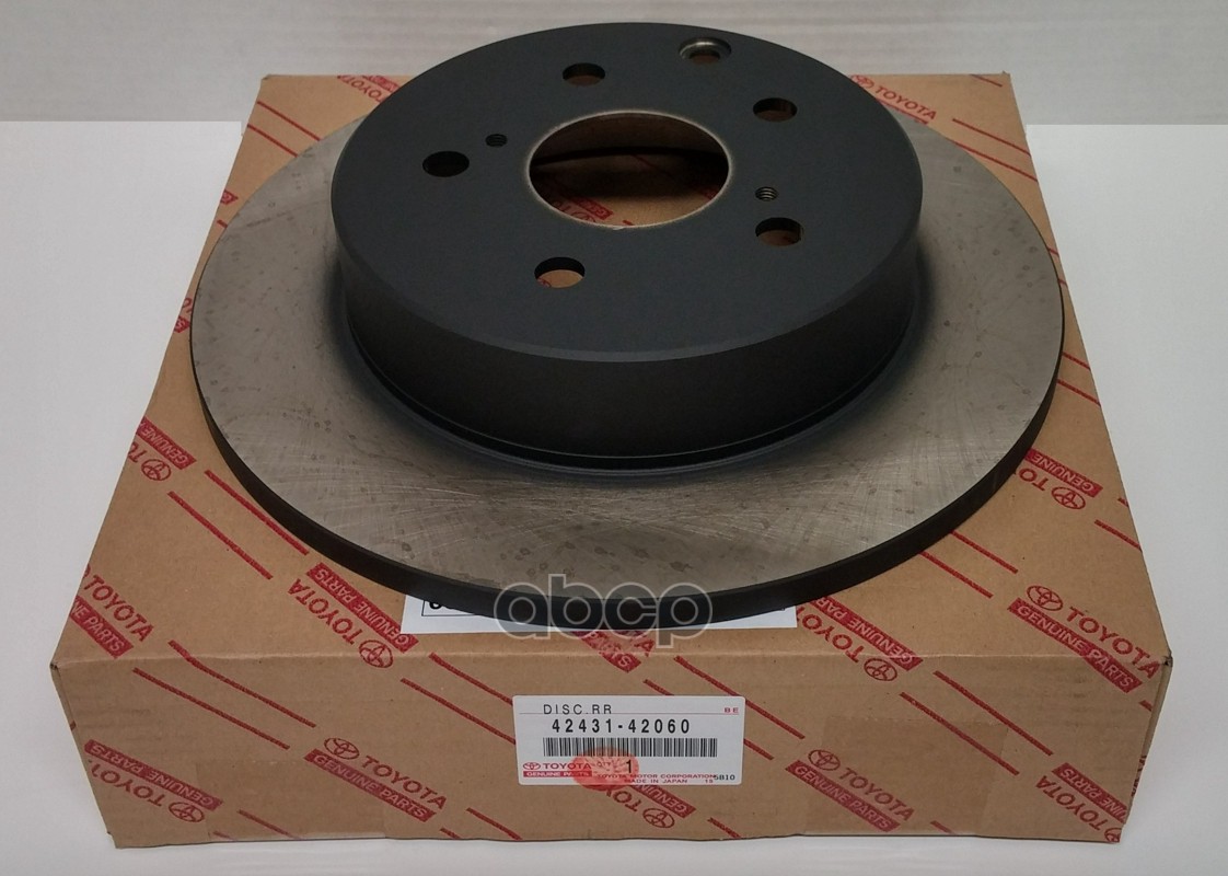 Диск тормозной задний TOYOTA RAV 4 III/IV / LEXUS HS TOYOTA 42431-42060 TOYOTA арт. 42431-42060
