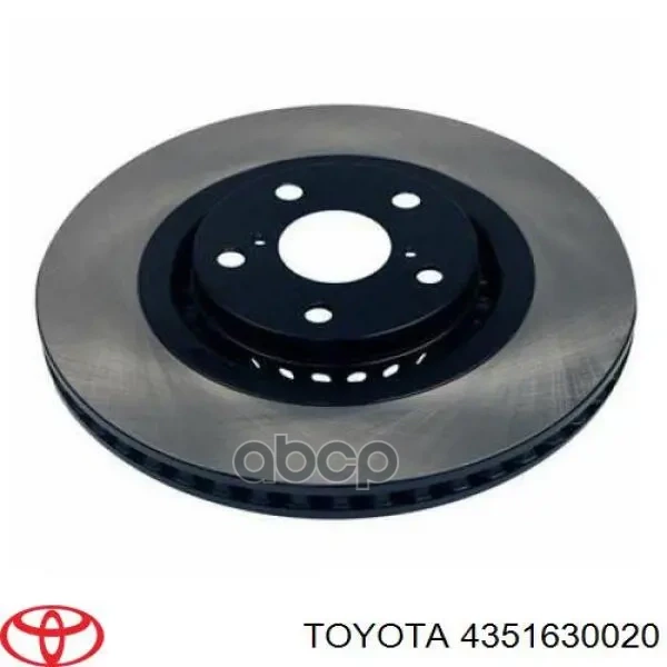 Диск тормозной передний L LEXUS GS300/GS430/GS460 /Vent D=334mm TOYOTA 43516-30020 TOYOTA арт. 43516-30020