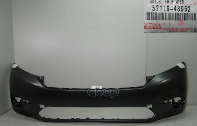 Бампер Передний Toyota Highlander 10-13 (Под Птф/ С Отверстием Под Крюк) TOYOTA арт. 52119-48962
