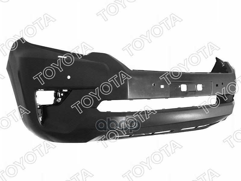 Бампер Передний Toyota Land Cruiser Prado (J150) 17-20 (Под Омыватели Фар/ Под Птф/ Под Сонары(Паркт TOYOTA арт. 52119-6B984