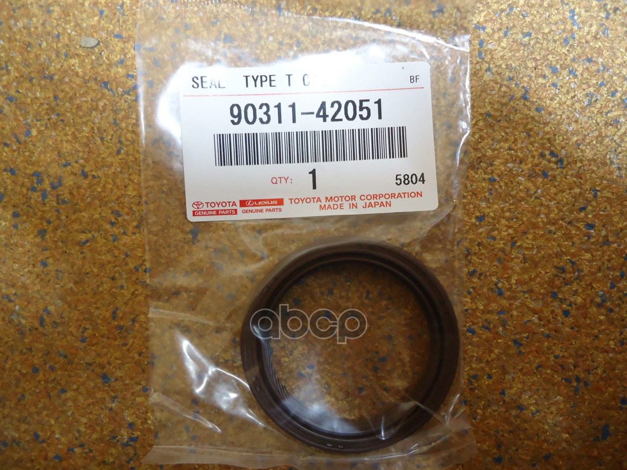 Сальник коленвала передний Renault Duster 15-21 / Toyota Camry 09-22 1ARFE;2ARFE;2ARFSE;2ARFXE;3ARFE TOYOTA арт. 90311-42051