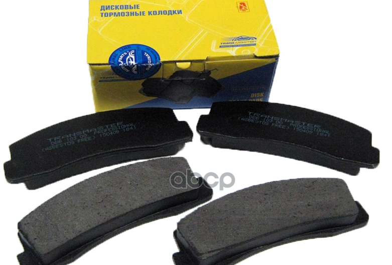 Колодки дискового тормоза с накладками в сборе передняя ось для а/м ВАЗ 2121-3501090 Transmaster T TRANSMASTER арт. TR301C