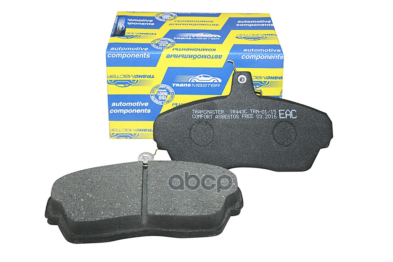 Transmaster Колодки дискового тормоза  передняя ось ГАЗ 3302-3501170 TRANSMASTER арт. tr443c