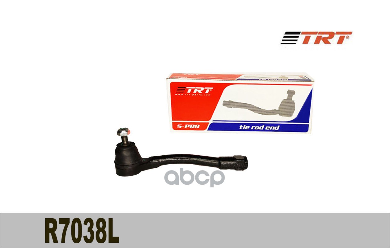 Наконечник рулевой R7038L TRT 56820-1G900 левый HYUNDAI Accent, KIA Rio II 05- TRT арт. R7038L