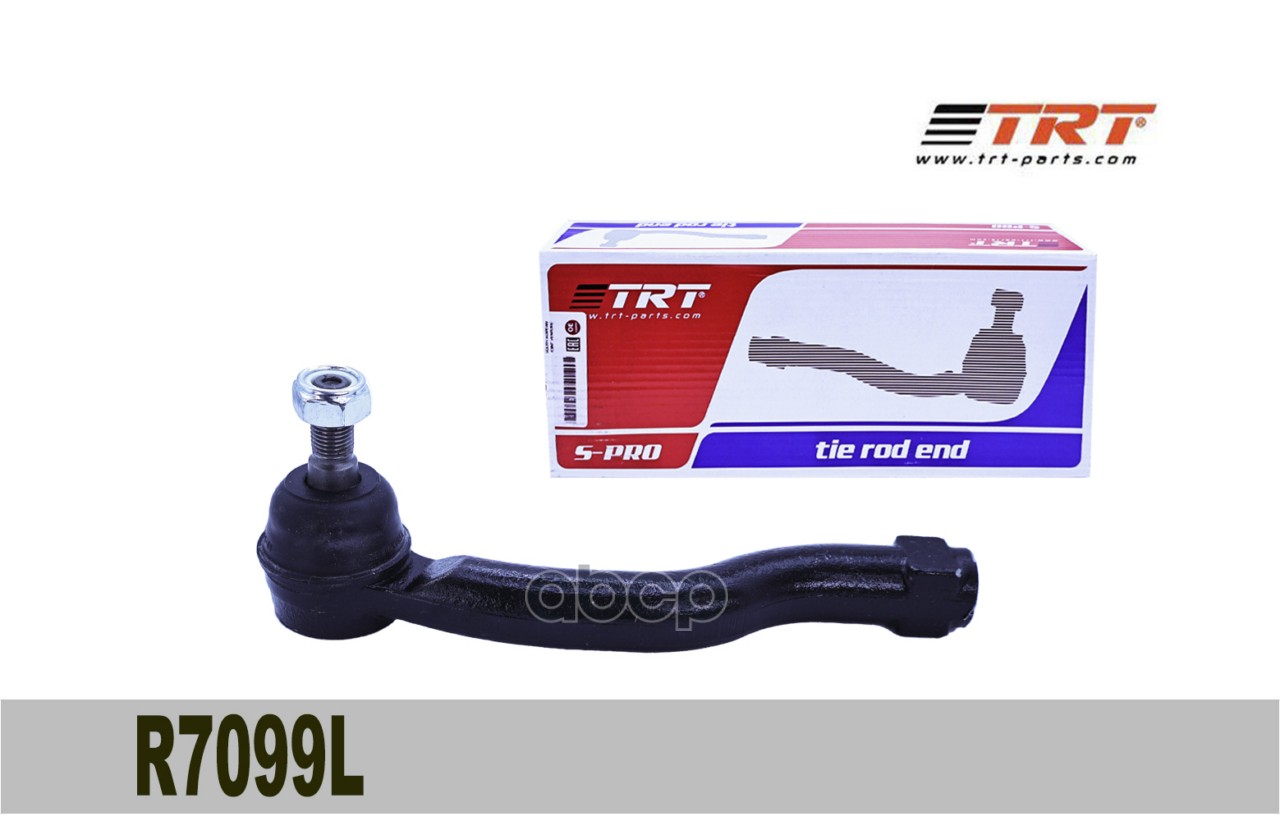 Наконечник рулевой R7099L TRT 45047-09270 левый Toyota Corolla 13-, Auris 07-, Prius 11- R7099L TRT арт. R7099L