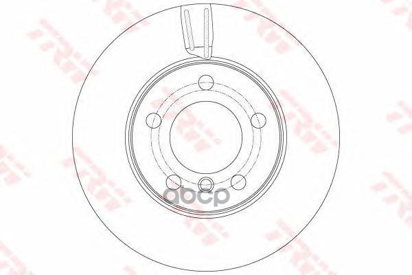 Диск тормозной передний MINI COUNTRYMAN R60 (294мм) DF6136 TRW арт. DF6136