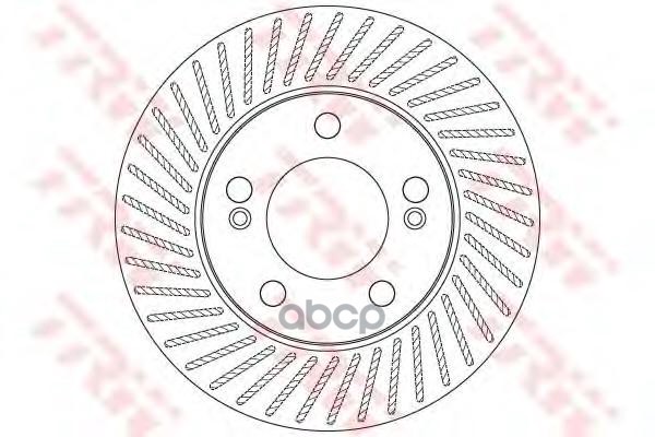 Диск тормозной передний SSANGYONG ACTYON, KYRON, REXTON (294мм)  DF6205 TRW арт. DF6205