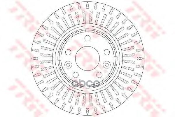 Диск Тормозной Renault: Clio Iv 12-, Grand Scenic Iii 09-, Laguna Iii 07-, Laguna Iii Grandtour 07-, Laguna 08- TRW арт. DF6208S