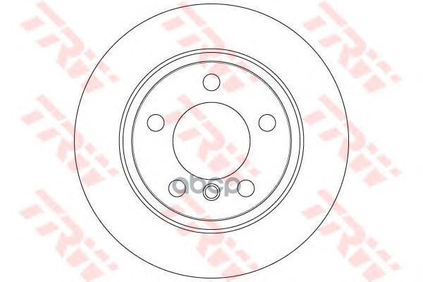Диск тормозной задний MINI COUNTRYMAN (R60) DF6353 TRW арт. DF6353