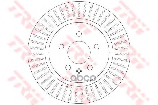 Диск Тормозной Задний Trw Df 6371 TRW арт. DF6371