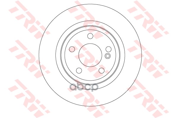 Диск тормозной задний MB A-W176 / B-W242/246 / CLA-C117/X117/X156 (11->) TRW DF6634 TRW арт. DF6634
