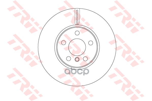 Диск тормозной передний BMW X1 (F48) 1.8 9/15- DF6747S TRW арт. DF6747S