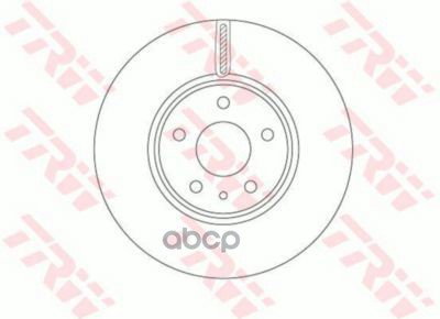 Диск тормозной передний FORD MONDEO V 9/14- DF6811 TRW арт. DF6811