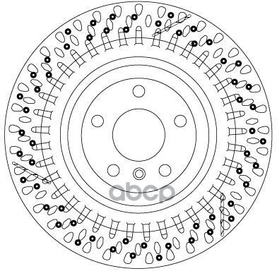 Диск тормозной задний MERCEDES GL X166, GLE W166 (спорт пакет) DF6835S TRW арт. DF6835S