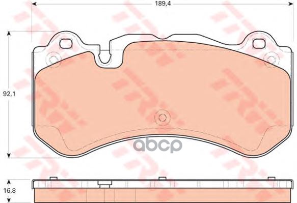 Колодки Тормозные Дисковые Передн Mercedes-Benz: C Class C 63 Amg 07-, C Class T-Model C 63 Amg 07-, Cls Cls 63 Amg 04-, Sl 5...