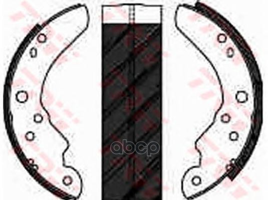 Колодки Тормозные Барабанные | Зад | TRW арт. GS6142