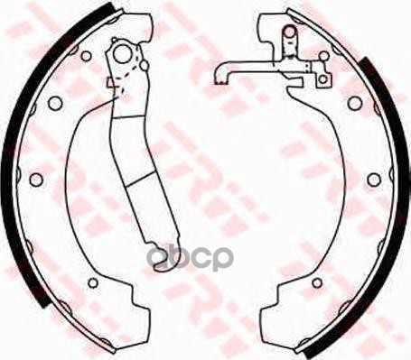 Колодки Торм Барабан К-Т Задн TRW арт. gs8151