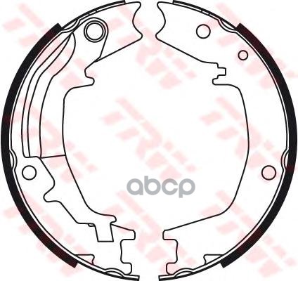 Колодки стояночного тормоза HYUNDAI Sinata IV 01->/KIA Magentis 00-05 TRW GS8489 TRW арт. GS8489