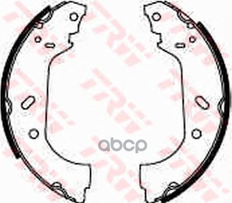 Колодки Тормозные Барабанные Задн Citroen: Evasion 94-02, Jumpy 95-, Jumpy C Бортовой Платформой 95-,  Fiat: Scudo Combinato ...
