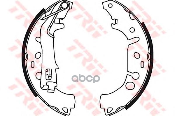 Колодки барабанные OPEL Corsa D 06- TRW GS8719 TRW арт. GS8719