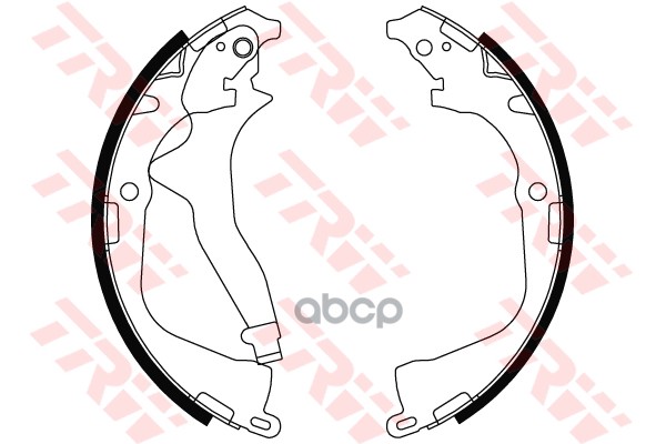 Колодки барабанные VW AMAROK GS8800 TRW арт. GS8800