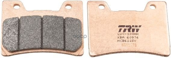 Колодки Тормозные Дисковые Передн Yamaha: Fzr 600 90-93, Fzr 600 94-96, Tdm 850 96-01, Fzr 1000 89-90, Vmx 1200 93-01 TRW арт...