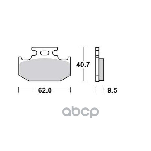 Колодки дисковые MCB625SI TRW арт. MCB625SI