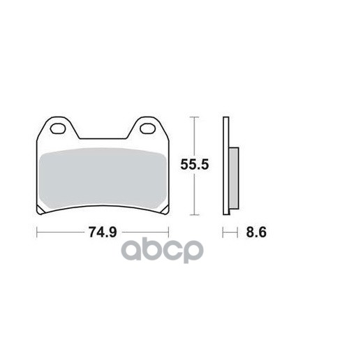 Колодки дисковые MCB683SV TRW арт. MCB683SV
