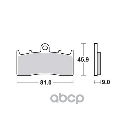 Колодки дисковые MCB736SV TRW арт. MCB736SV